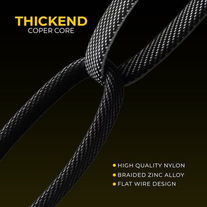 PowerHub 4-in-1 | 65W Fast Charging Cable for All Devices – Tangle-Free